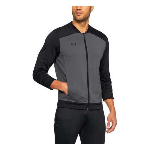 Толстовка Under Armour Challenger II Track Knit Full Zip, 040 серый, MD INT в Спортмастер
