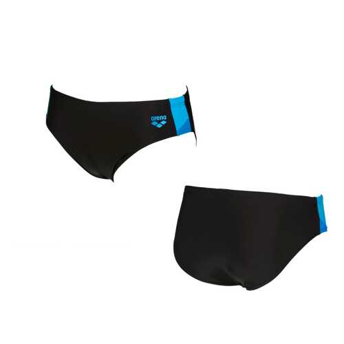 Плавки Arena Ren Brief, black/pix blue/turquoise, 100 FR в Спортмастер