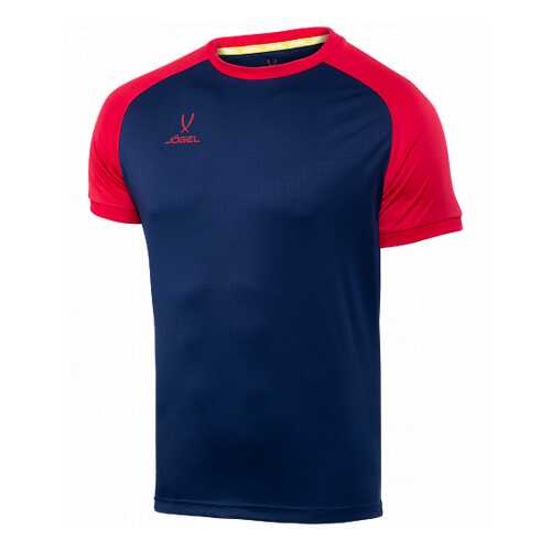 Jogel Футболка футбольная CAMP Reglan JFT-1021-092,темно-синий/красный - M в Спортмастер