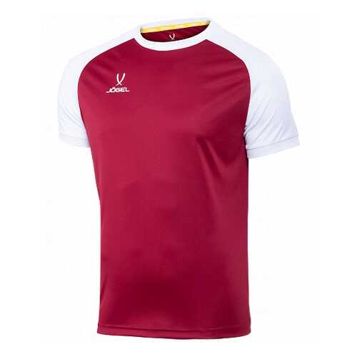 Jogel Футболка футбольная CAMP Reglan JFT-1021-G1, гранатовый/белый - L в Спортмастер