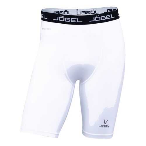 Jogel Шорты компрессионные Camp Tight Short PERFORMDRY JBL-1300-016, белый/черный - S в Спортмастер