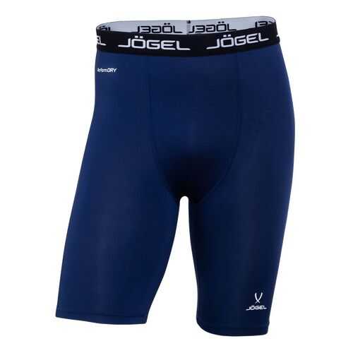 Jogel Шорты компрессионные Camp Tight Short PERFORMDRY JBL-1300-091, темно-синий/белый - M в Спортмастер