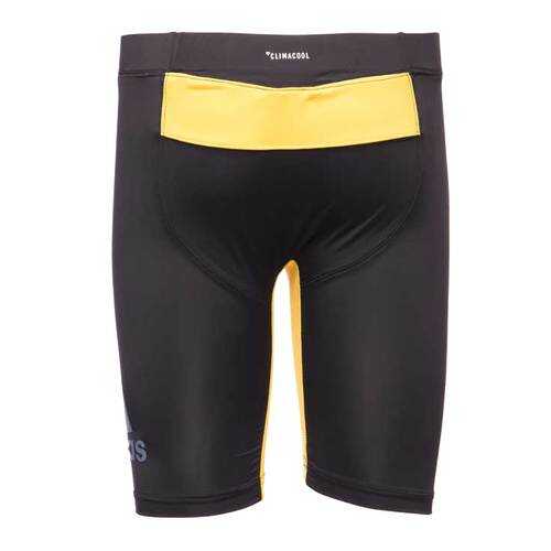 Шорты компрессионные Adidas Training Vale Tudo Short MMA черно-желтые L в Спортмастер
