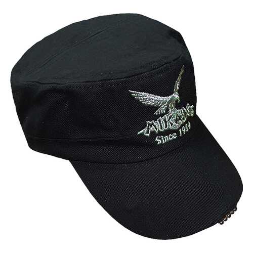 Бейсболка Mikado UM-ULED02-BK, черная, One Size в Спортмастер