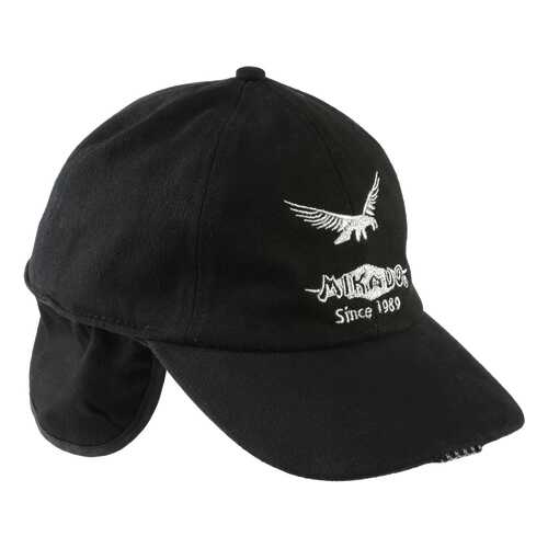 Бейсболка Mikado UM-ULED03-BK, черная, One Size в Спортмастер