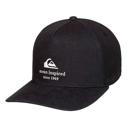 Бейсболка Quicksilver Brested, One Size, black в Спортмастер