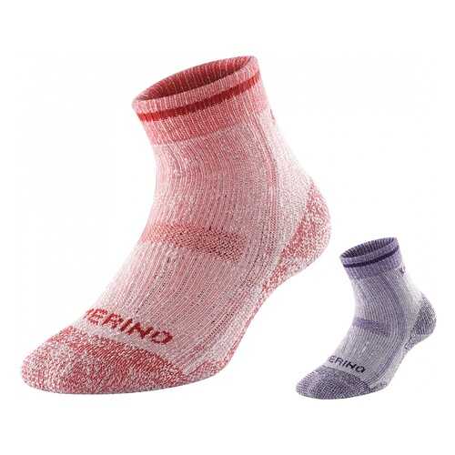 Kailas носки Hiking Socks Survival W's (2 пары) (S, Красный/фиолетовый, 21100) в Спортмастер
