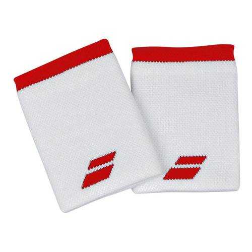 Напульсники Babolat Logo Jumbo, -, белый, синтетика в Спортмастер