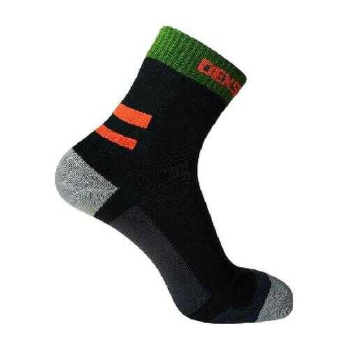 Носки DexShell Running Socks, черные/серые/зеленые/оранжевые, XL в Спортмастер
