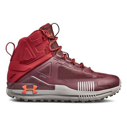 Ботинки Under Armour Verge 2.0 Mid Gore-tex, dark maroon/cardinal/radio red, 6 US в Спортмастер