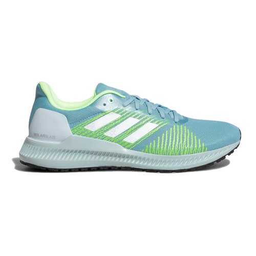 Кроссовки Adidas SOLAR BLAZE W, ash grey s18/ftwr white/hi-res yellow, 7 UK в Спортмастер