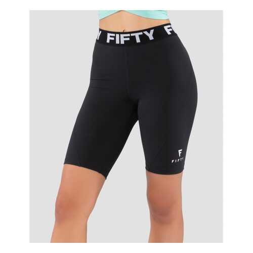 FIFTY Женские спортивные шорты Definite black FA-WS-0205-BLK, черный - L в Спортмастер