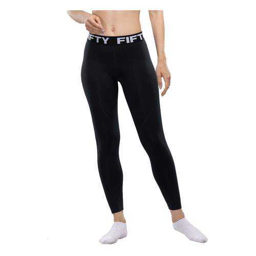 FIFTY Женские тайтсы Definite FA-WH-0106-BLK, черный - S в Спортмастер
