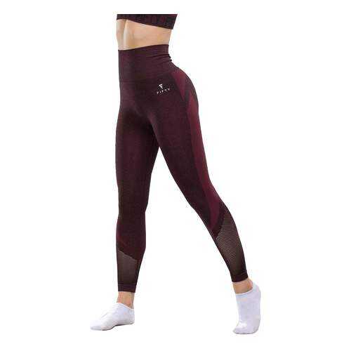 FIFTY Женские тайтсы Heartlet FA-WH-0108-BRD, бордовый - S в Спортмастер