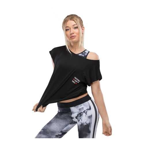 Футболка Fifty Ease Off, черная, XS в Спортмастер