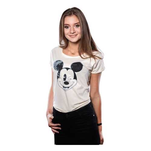 Футболка Good Loot Disney Mickey Blinking, белый, L INT в Спортмастер