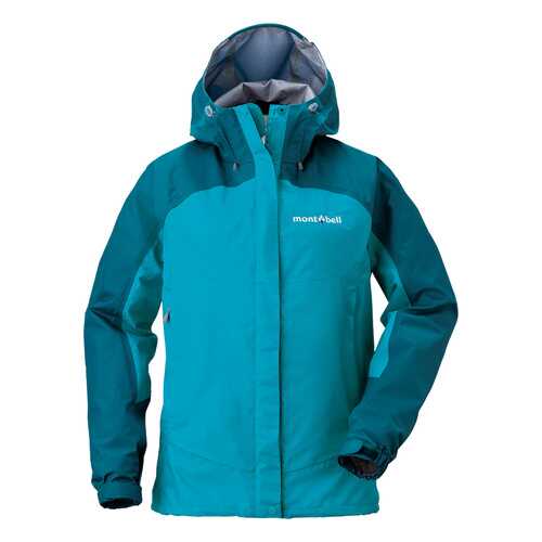 Куртка Montbell Thunder Pass Jacket W's, голубая, XS в Спортмастер