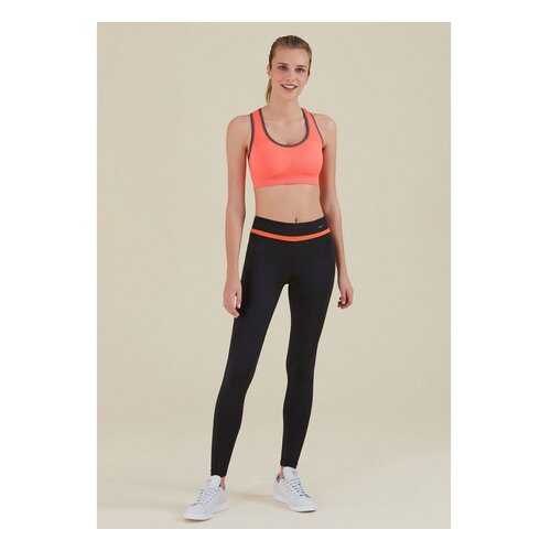 Леггинсы Kom 51TY75091 COLORFUL/M/черный в Спортмастер