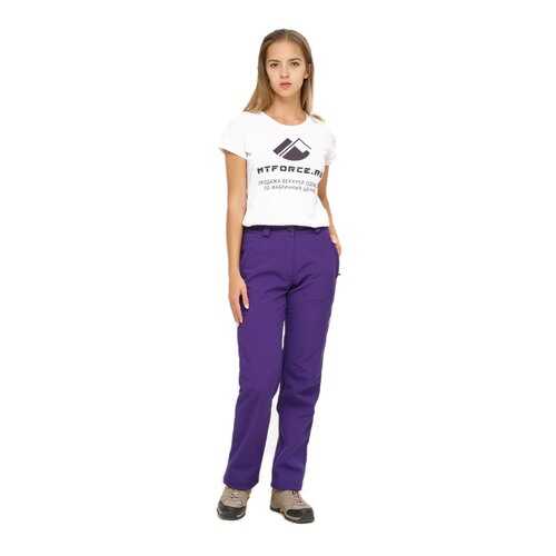 Спортивные брюки MtForce 1851F, фиолетовые, 42 RU в Спортмастер