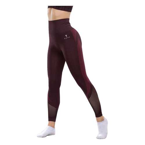 Тайтсы Fifty FA-WH-0108, бордовый, XS в Спортмастер