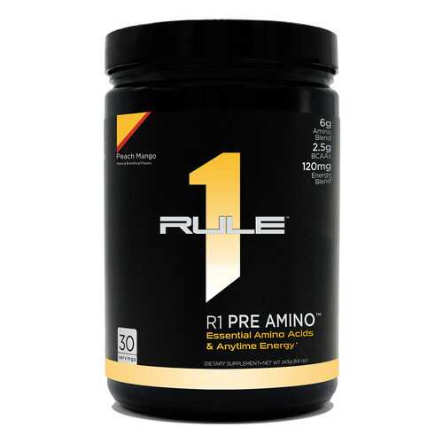 Аминокислотный комплекс RULE ONE PreAmino 250 гр (Персик-Манго) в Спортмастер