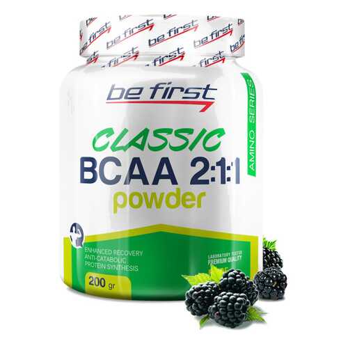 Be First BCAA Classic Powder 200 г ежевика в Спортмастер