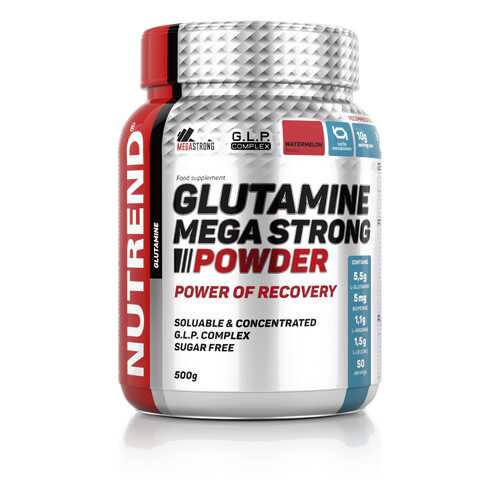 Добавка NUTREND Glutamine Mega Strong (500 г) дыня в Спортмастер