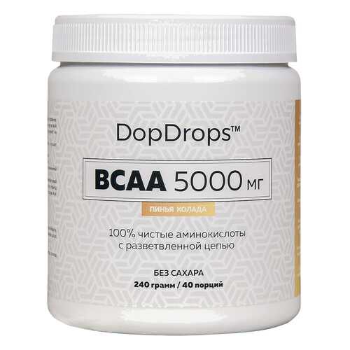 DopDrops BCAA 5000 240 г грушевый сидр в Спортмастер