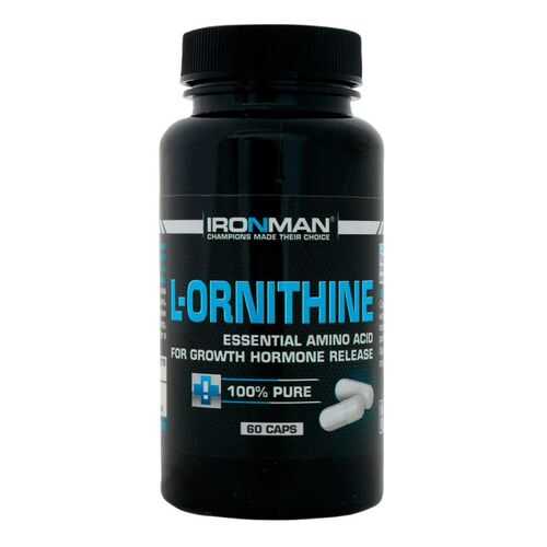 Ironman L-Ornithine 60 капсул без вкуса в Спортмастер