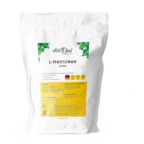 L-Триптофан (Wirud) - 100 грамм, без вкуса в Спортмастер