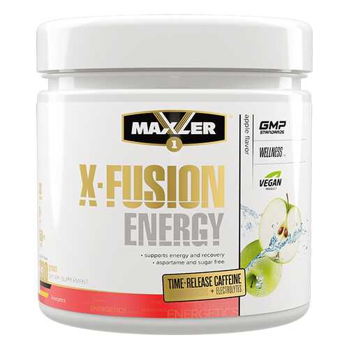 Maxler X-Fusion Energy Sugar Free, 330г (Яблоко) в Спортмастер