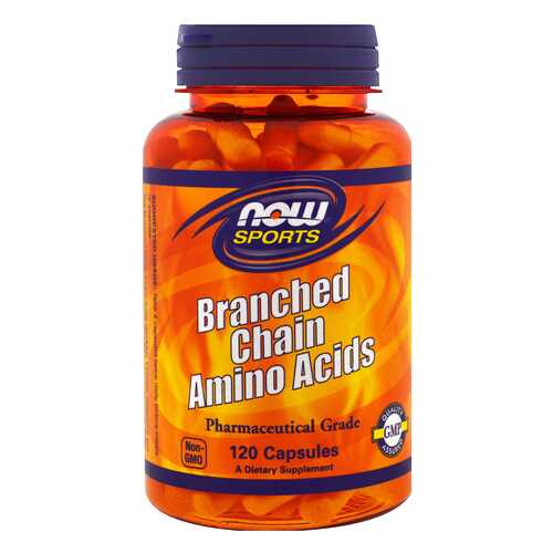 NOW Sports BCAA 120 капсул без вкуса в Спортмастер