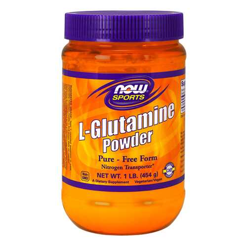 NOW Sports L-Glutamine Powder 454 г без вкуса в Спортмастер