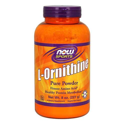 NOW Sports L-Ornithine Powder 227 г без вкуса в Спортмастер