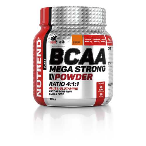 Nutrend BCAA Mega Strong 300 г апельсин в Спортмастер