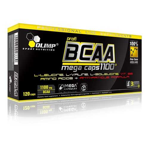 Olimp BCAA Mega Caps 120 капсул без вкуса в Спортмастер
