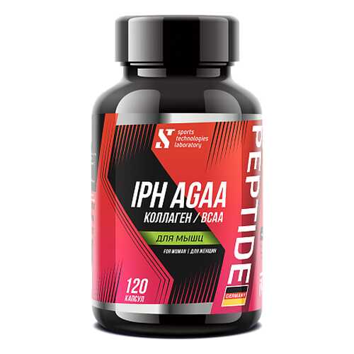 Пептидный комплекс STL BCAA Collagen IPH AGAA, STL, капсулы, 120 шт в Спортмастер