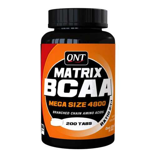 QNT BCAA Matrix 4800 200 таблеток без вкуса в Спортмастер