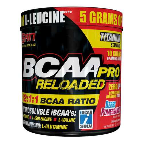SAN BCAA Pro Reloaded 114 г голубика в Спортмастер