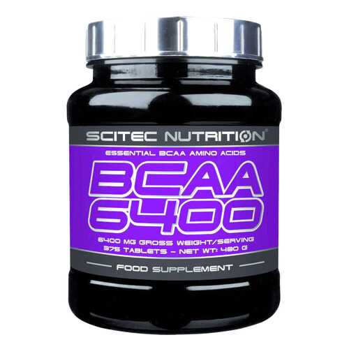 Scitec Nutrition BCAA 6400 375 таблеток без вкуса в Спортмастер
