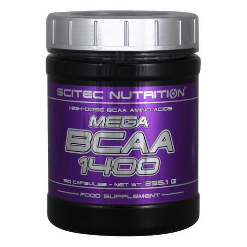 Scitec Nutrition Mega BCAA 1400 255,1 г без вкуса в Спортмастер