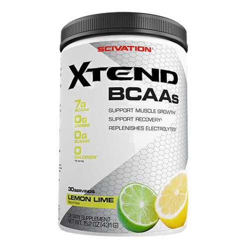 Scivation Xtend 384 г лимон/лайм в Спортмастер