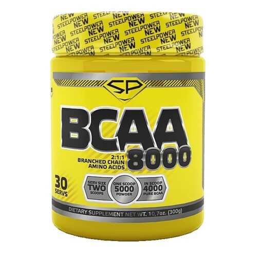 Steel Power Nutrition BCAA 8000 300 г тропик микс в Спортмастер
