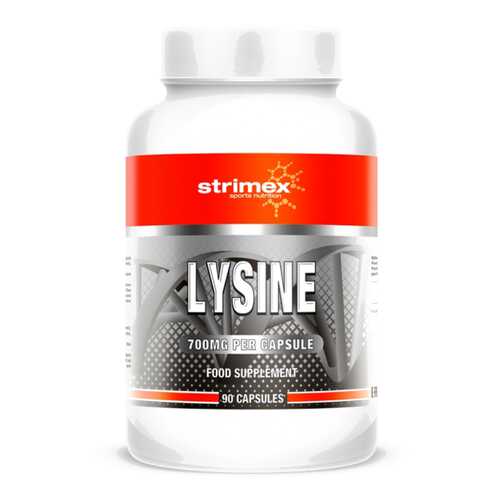 Strimex Отдельные аминокислоты Strimex Strimex L-Lysine 90 капс. в Спортмастер
