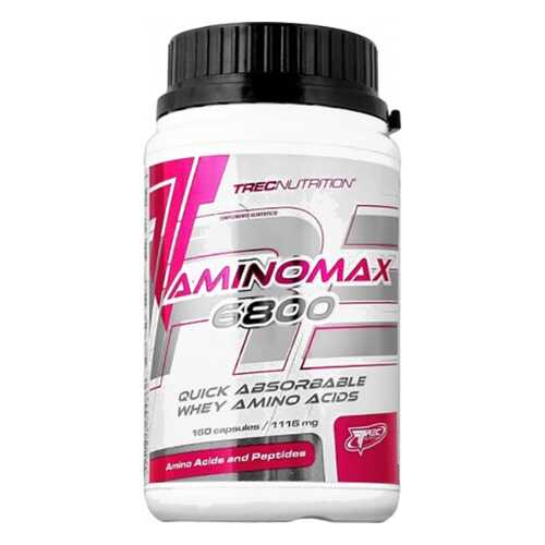 Trec Nutrition Amino Max 6800 160 капсул без вкуса в Спортмастер