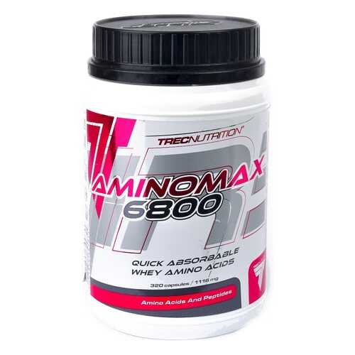 Trec Nutrition Amino Max 6800 320 капсул без вкуса в Спортмастер