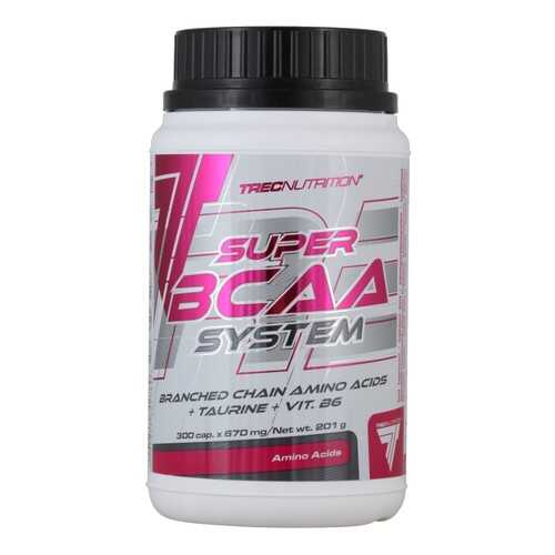 Trec Nutrition Аминокислоты SUPER BCAA System, 300 капс в Спортмастер