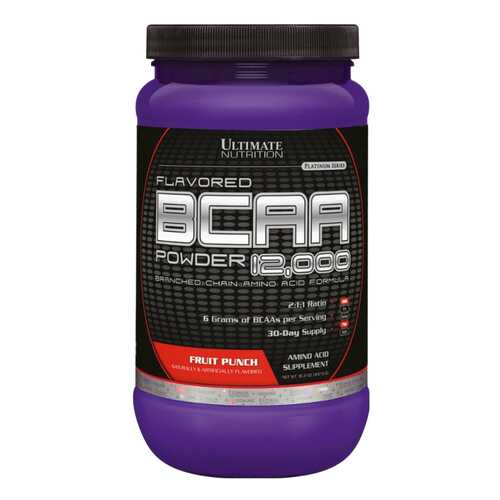 Ultimate Nutrition BCAA 12000 457 г фруктовый пунш в Спортмастер