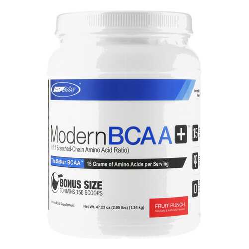 USPlabs Modern BCAA+ - 1340 грамм, фруктовый пунш в Спортмастер