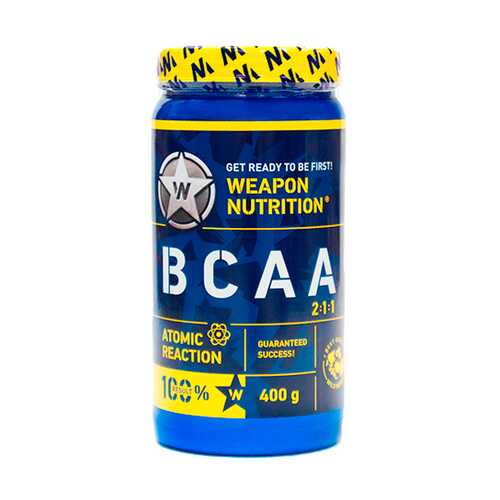 Weapon Nutrition BCAA 2:1:1 Atomic Reaction 400 г без вкуса в Спортмастер